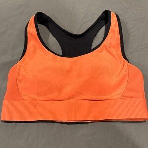 Women's Orange Sports Bra